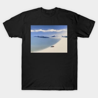 Red boat on Rushy bay T-Shirt